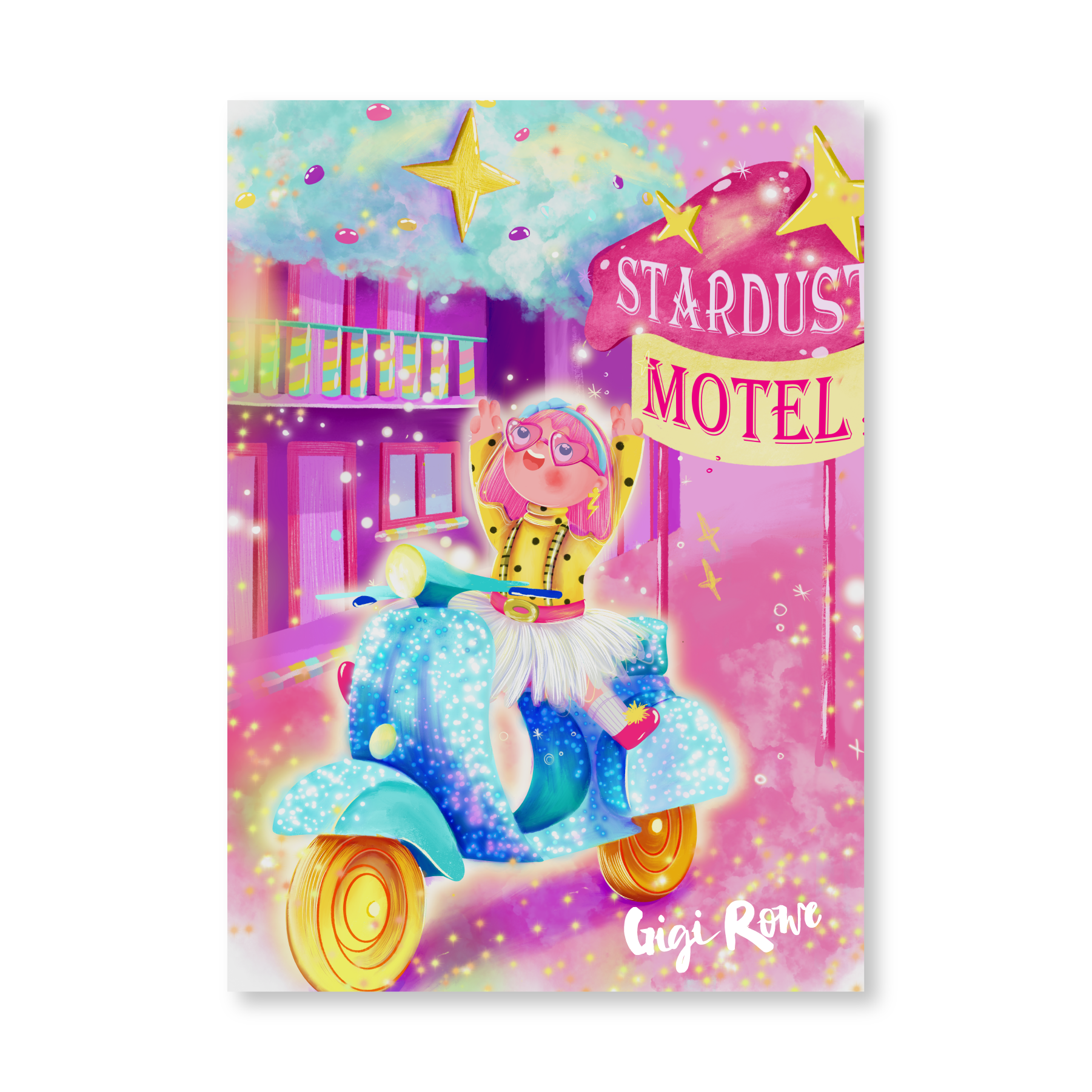 Gigi Rowe Stardust Motel Poster